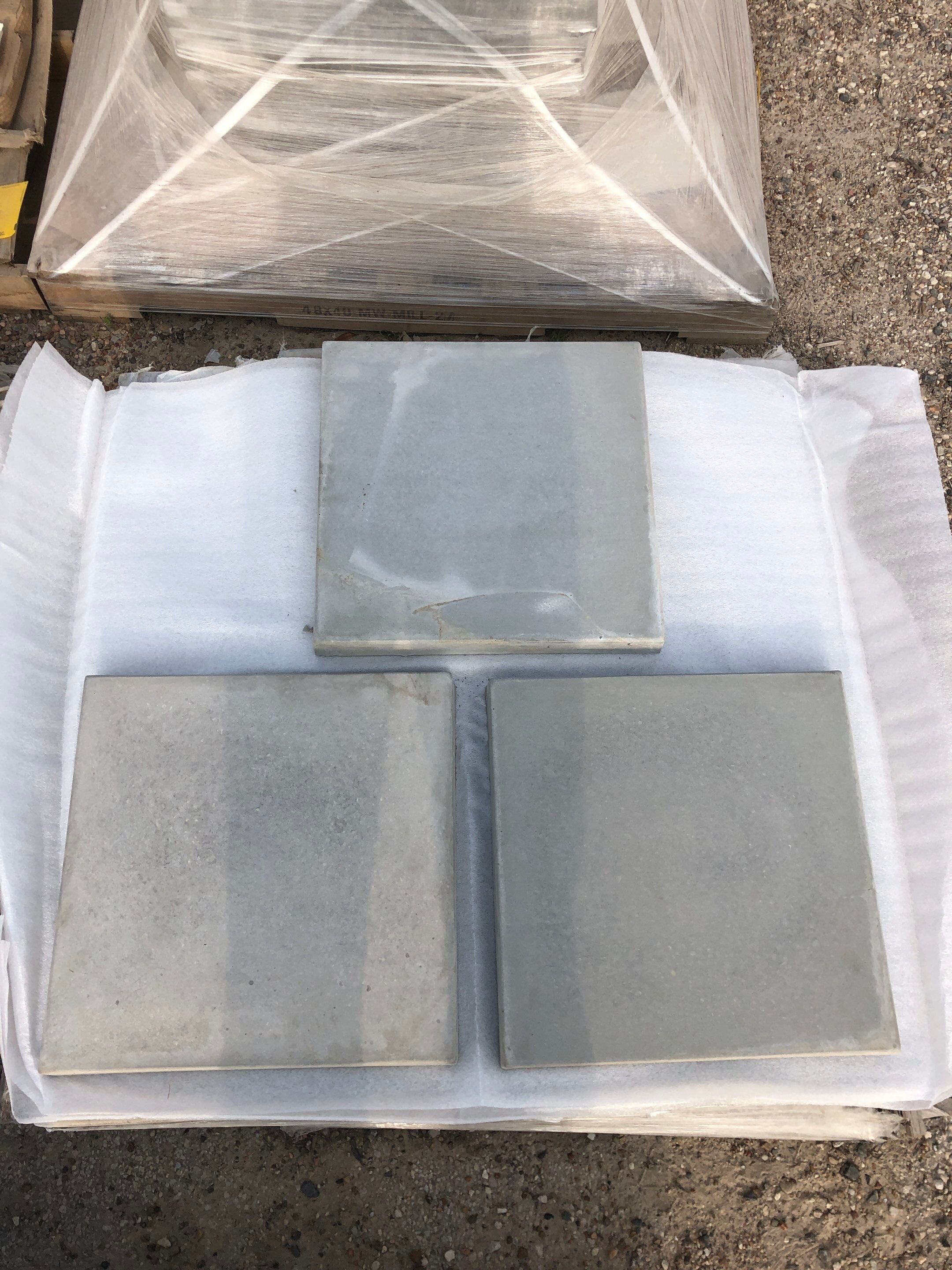 Concrete Patio Squares Reinforced & Regular