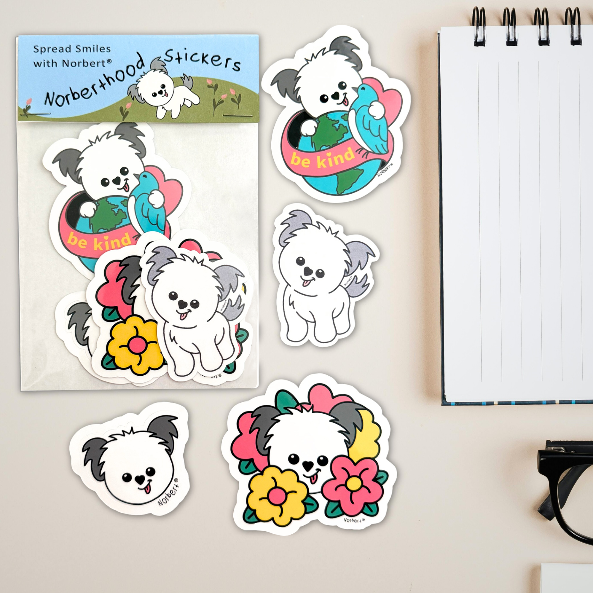 Norberthood Vinyl Stickers with Free Shipping