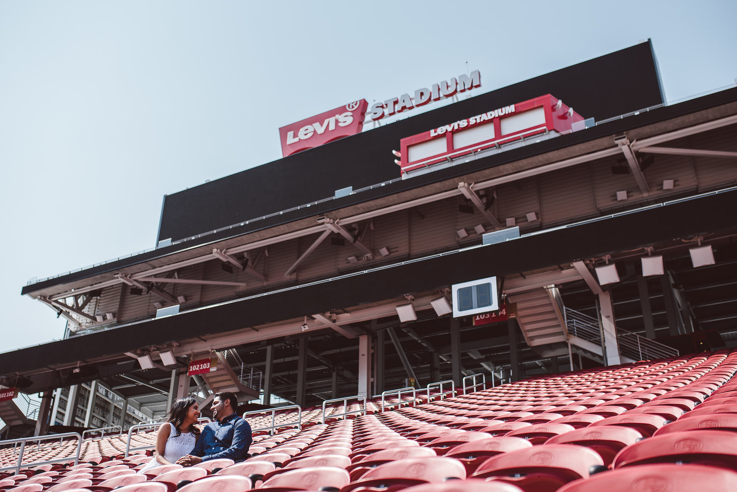 San Francisco 49ers Engagement Photography - Sonali and Darshan — Reggie  Ballesteros Photography