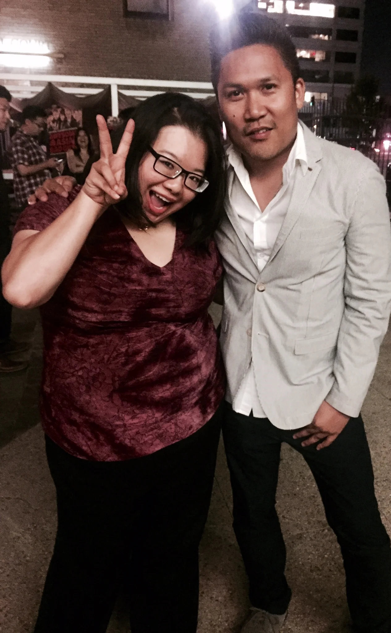 Bless you Joz for aZn-ing out in this photo