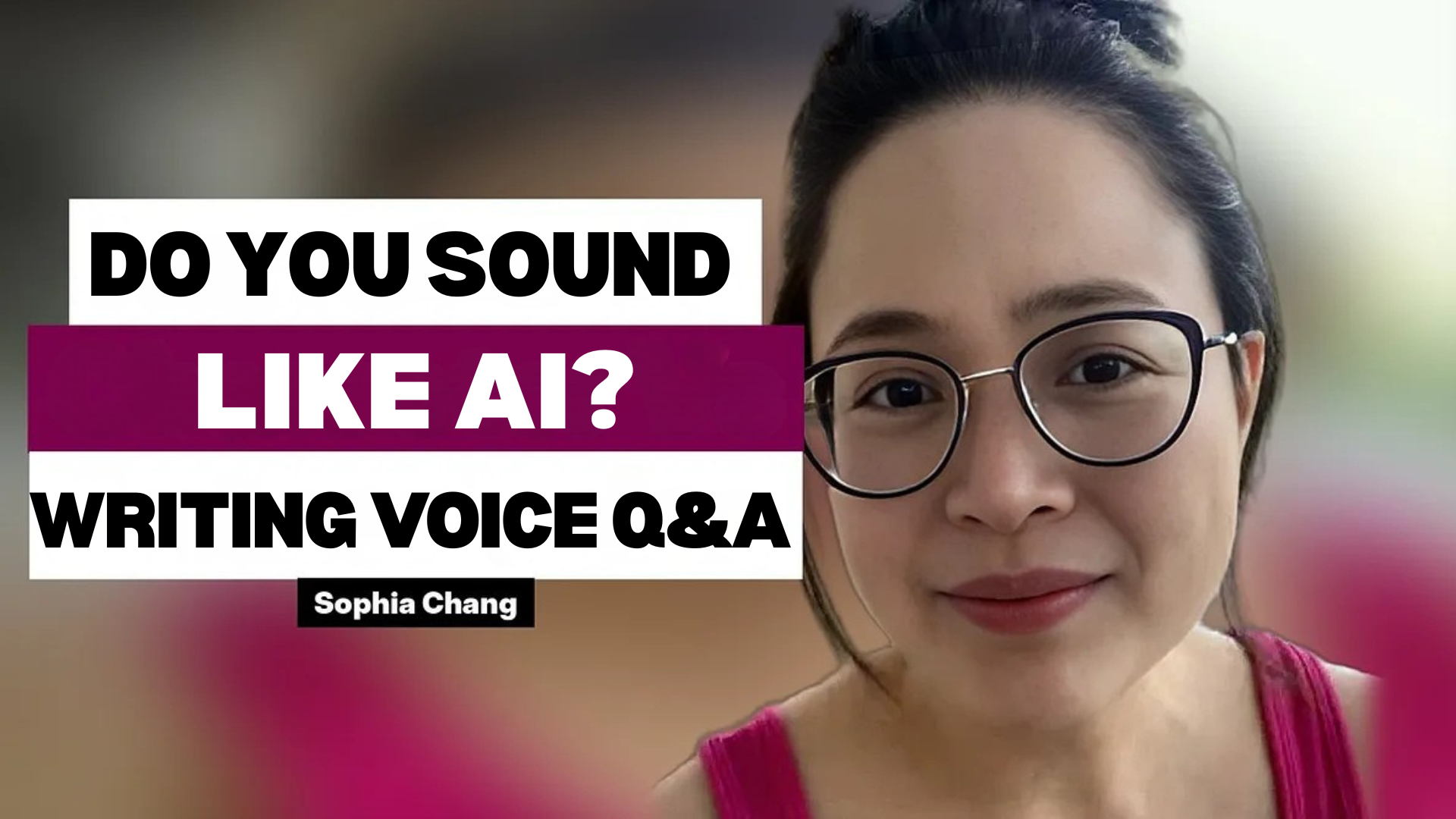 Do You Sound Like AI? Author Voice, Boring Writing &amp; Pseudonyms