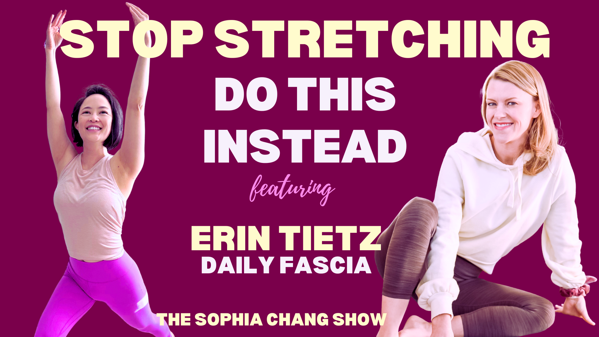 STOP Stretching. Do This instead: Fascia Exercises for Writers in Pain w/ Erin Tietz