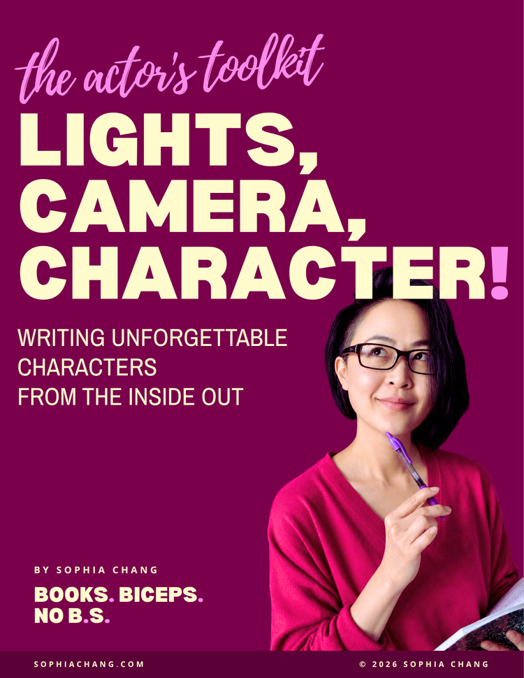Lights, Camera, Character! cheat sheet cover