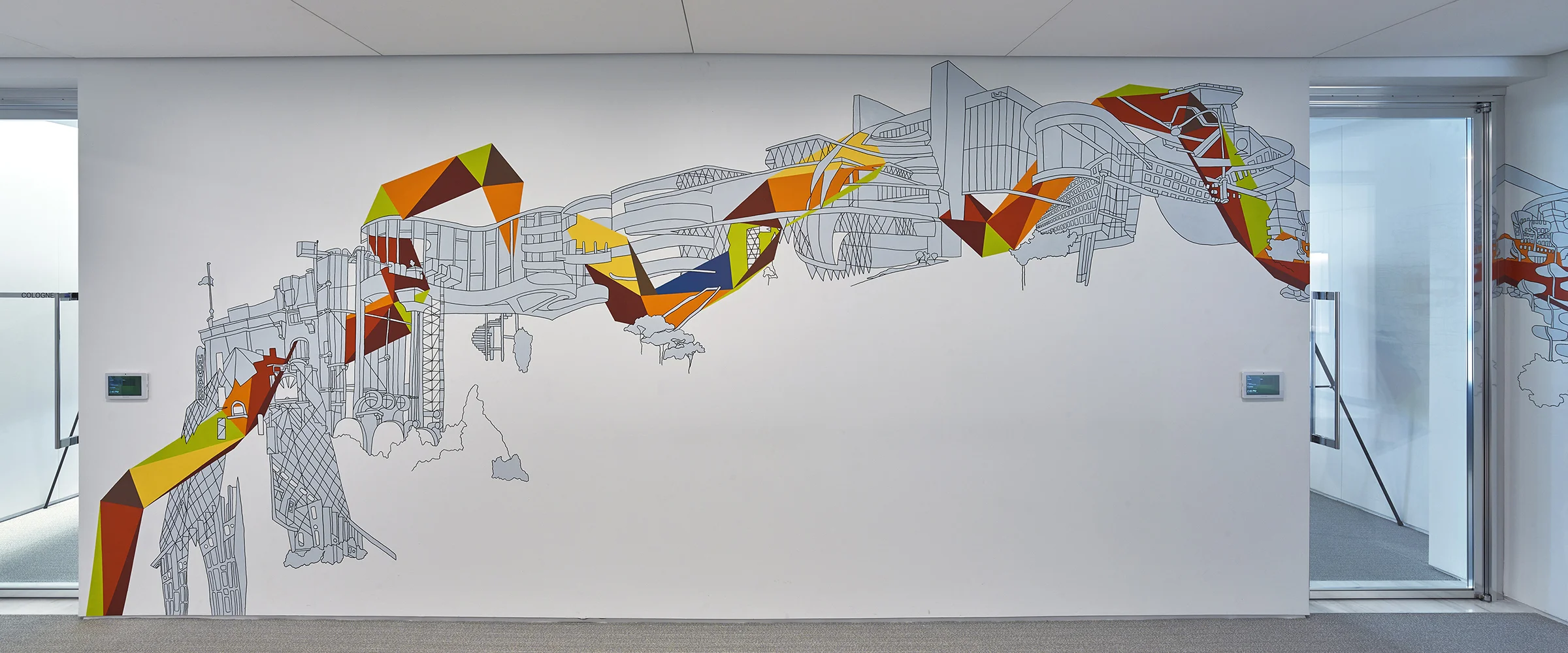 Wall Drawings Kim Schoenstadt,Simple Tumblr Doodle Easy Drawings