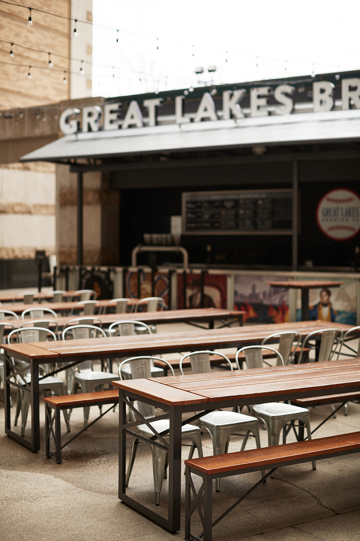 Progressive Field Beer Garden Cleveland Oh Rustbelt