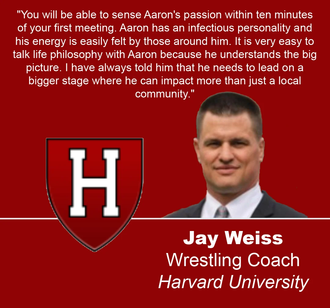 Jay Weiss, Head Wrestling Coach of Harvard University