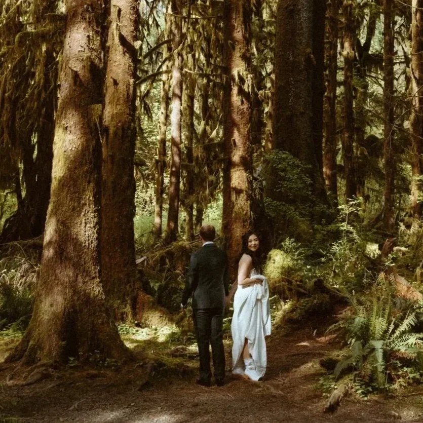 Hoh Rainforest Elopement