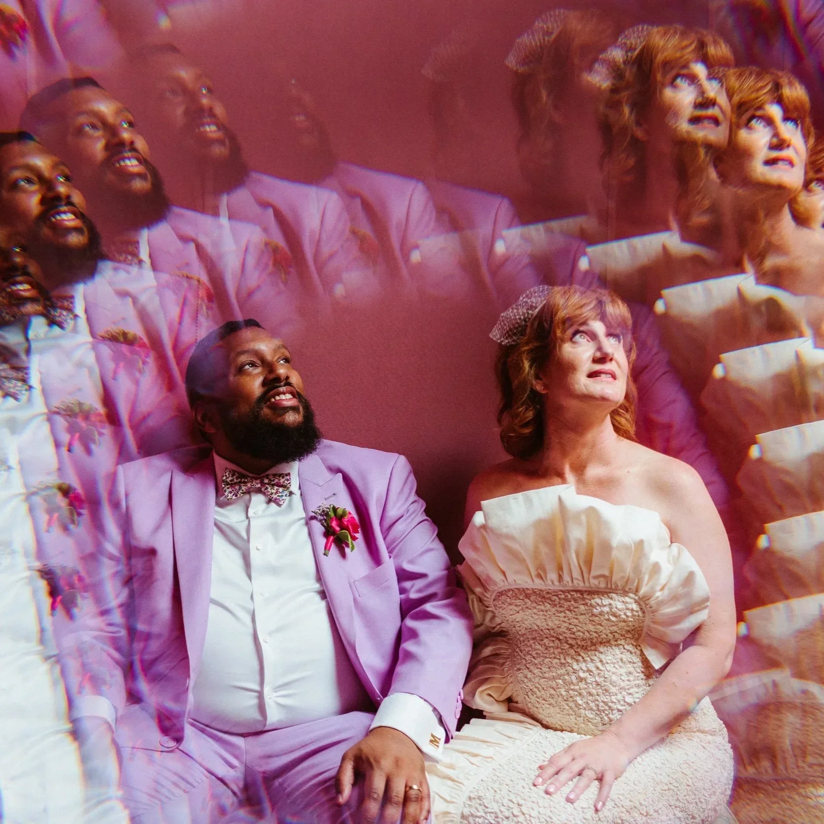 Colorful DTLA Wedding