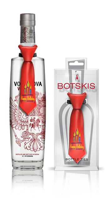 Botskis Birthday Bottle Tie