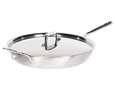 All-clad D5 Polished Stainless-Steel 9 inch French Skillet – Capital  Cookware