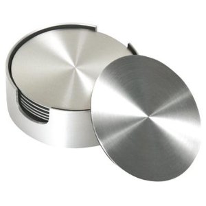 Stainless Steel Round Coasters