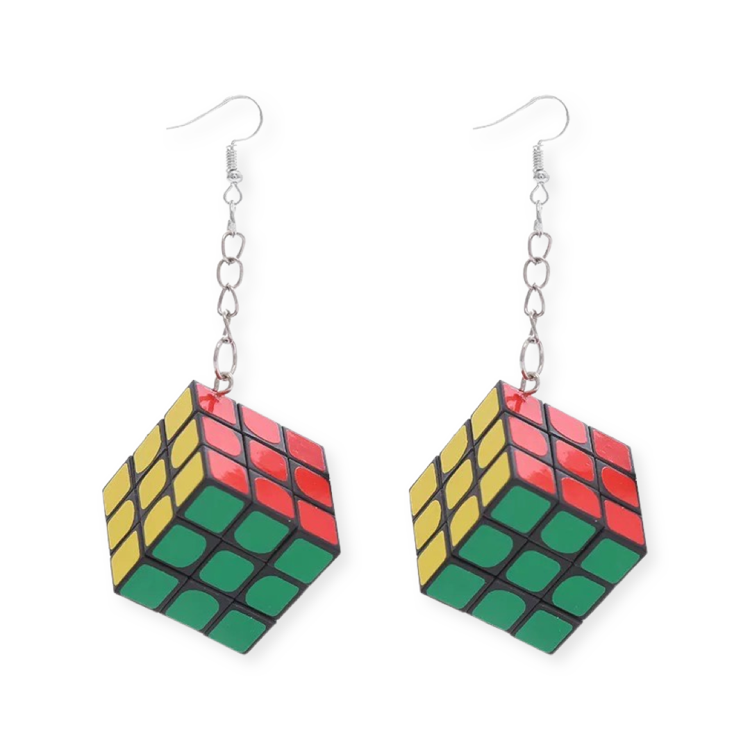 Rubik s Cube Sincerely Fearless Novelty Jewelry Accessories