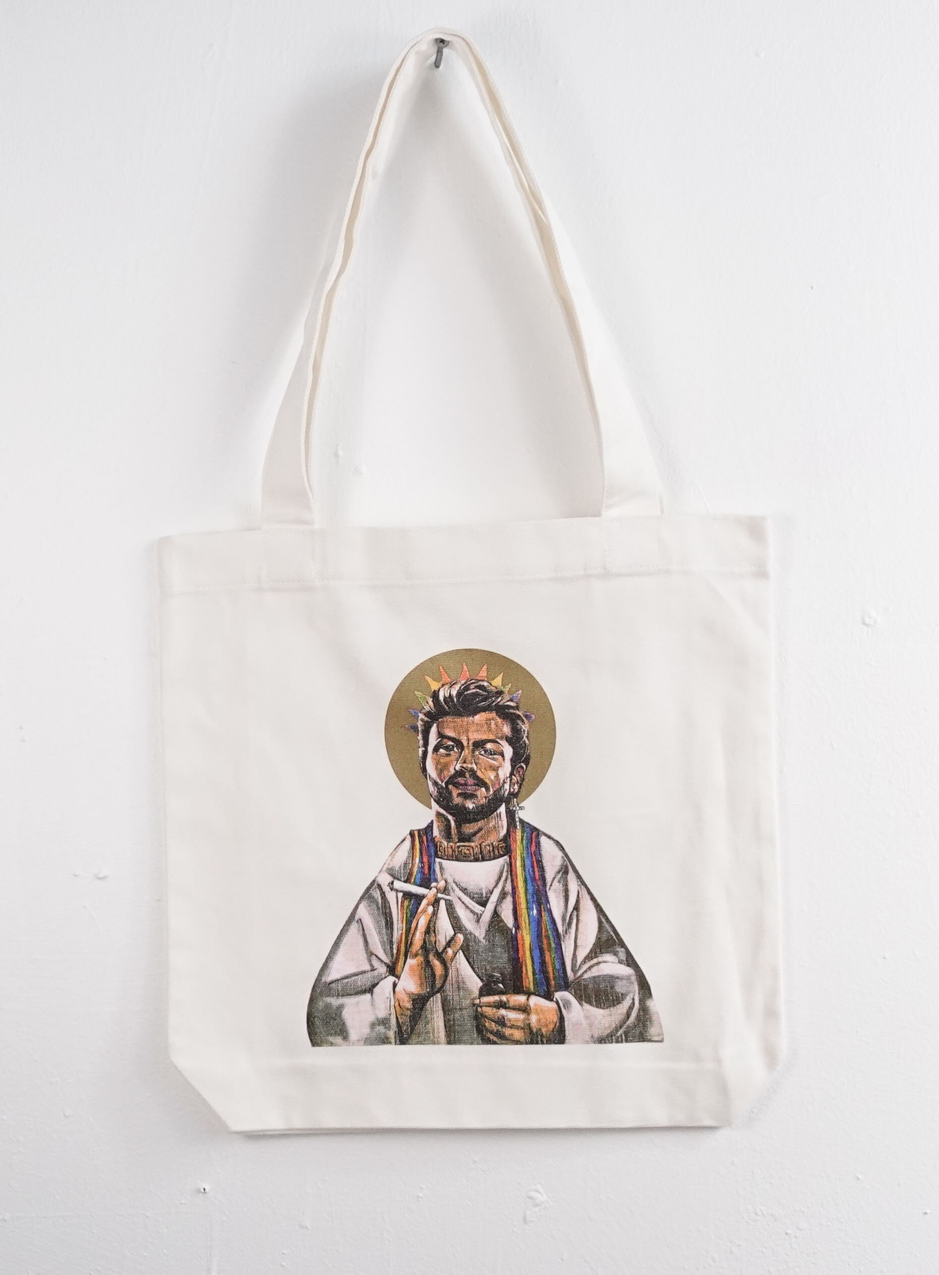 george michael tote bag