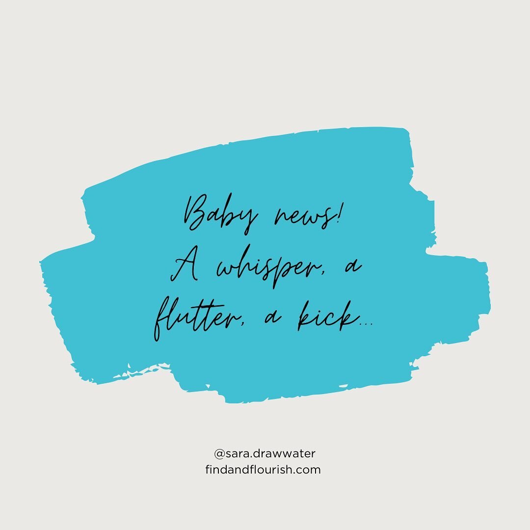 // A tiny piece of news // Can you guess?!
&bull;
Yes, we&rsquo;re having another baby🤰🏻😁 A huge blessing and a huge responsibility.
&bull;
Our happy news came with severe nausea 🤢 and vomiting 🤮 This pregnancy has been very different to my firs
