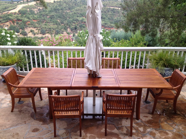 Teak Wood Table & Chairs