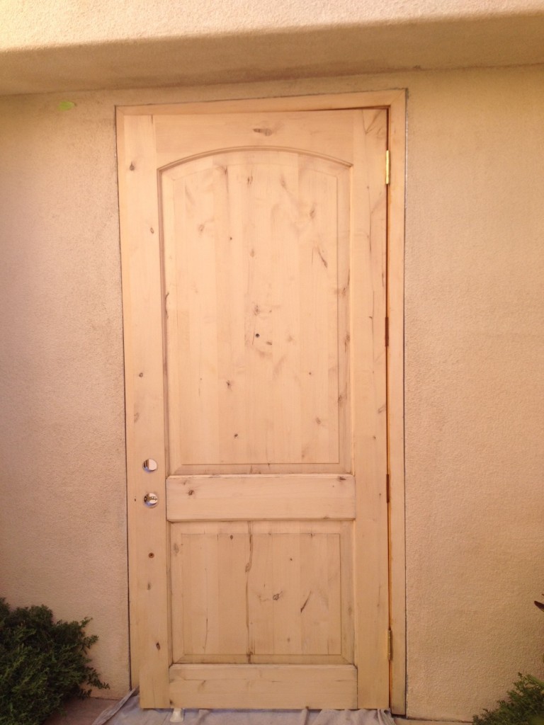 Alder Door - Before