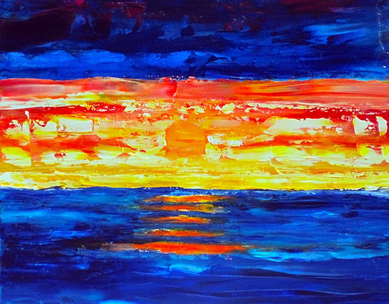 Abstract Sunset