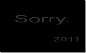 Sorry2011