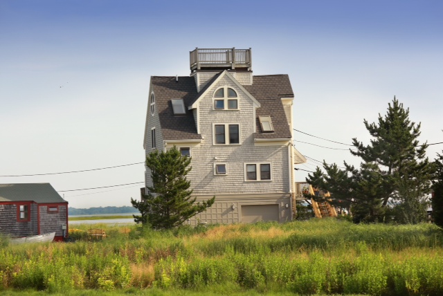 Plum Bush, Plum Island - Staging
