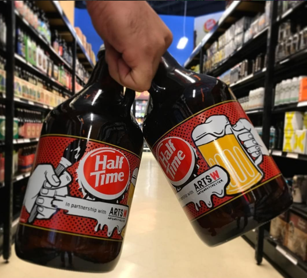 Half Time Beverage Beer Growler