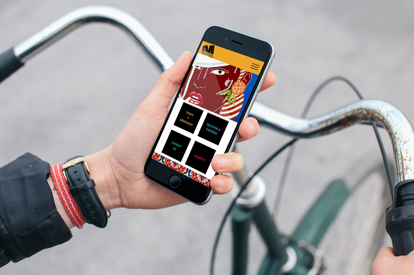 El Museo Del Barrio Mobile Mockup 2