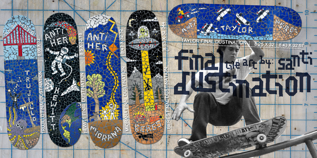Anti -Hero's fall drop 2 features some Santi Menendez art work.