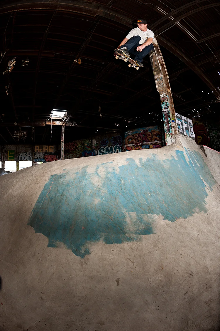 We’re gonna need a higher roof. Grant blasts off at Shorty’s, BSO. Photo: REMY