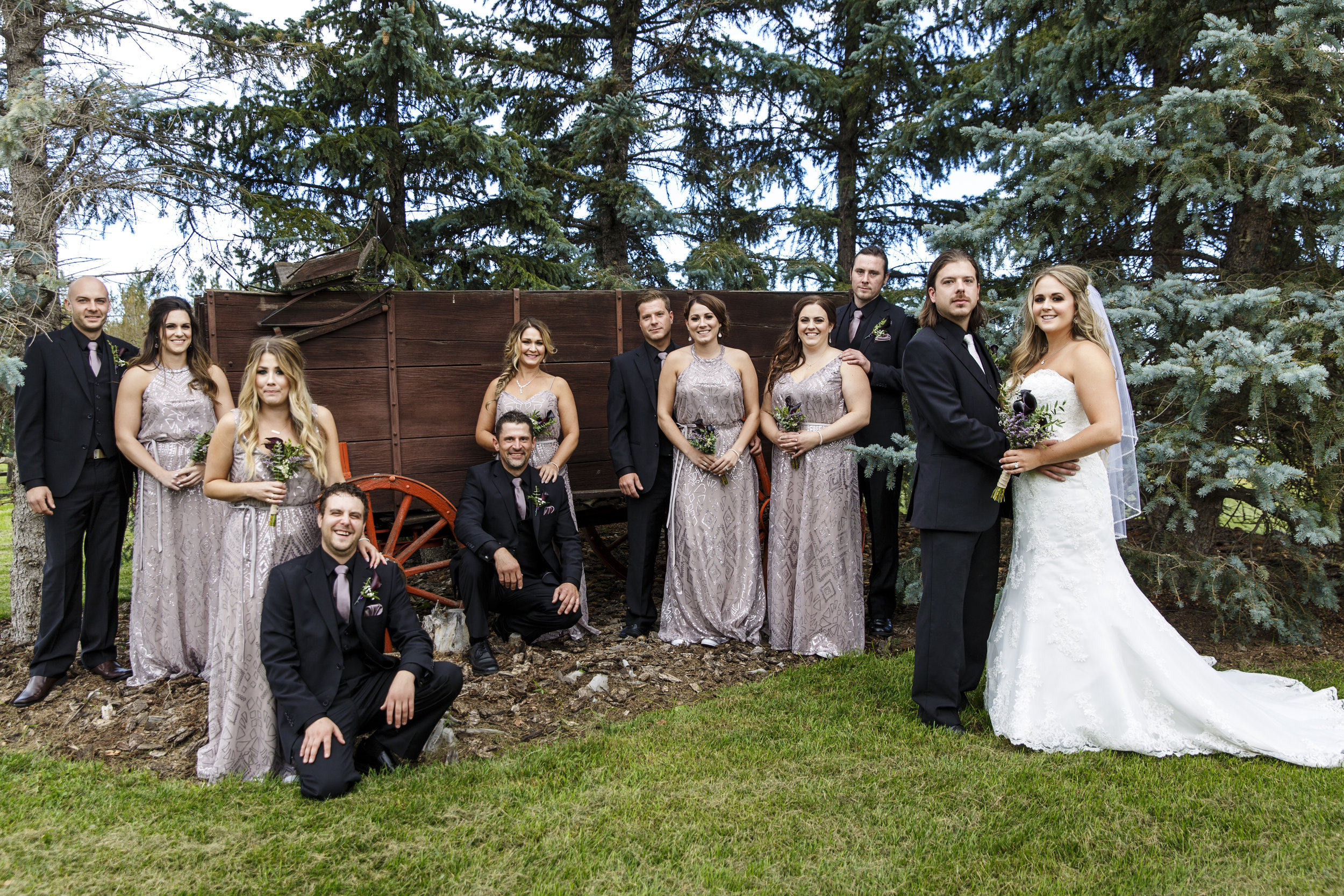 Woodsy Campfire Wedding | Real Weddings