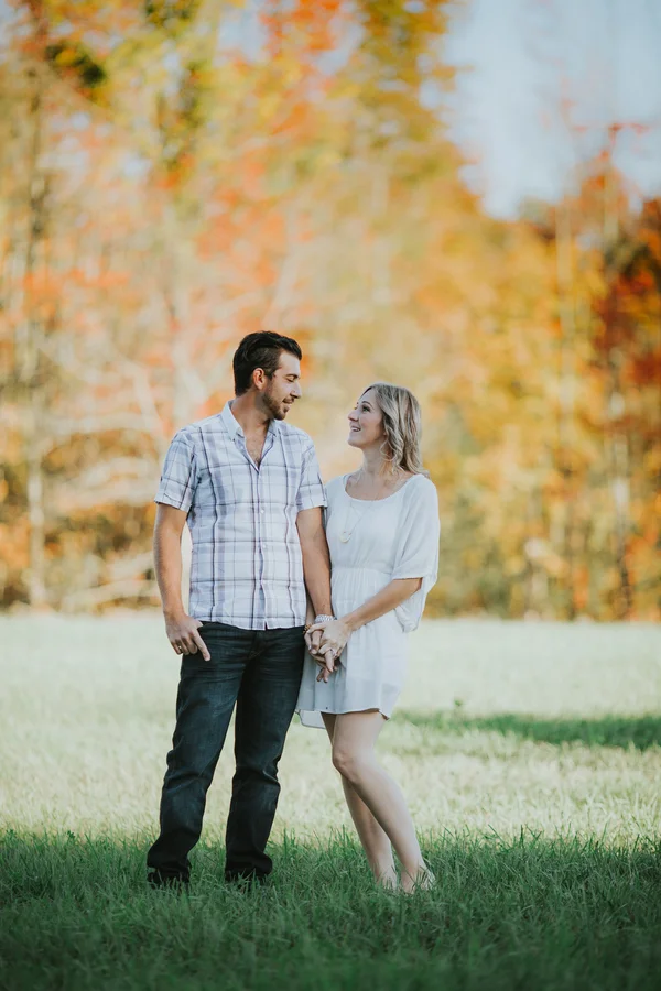 Intimate Fall Engagement | Real Engagements