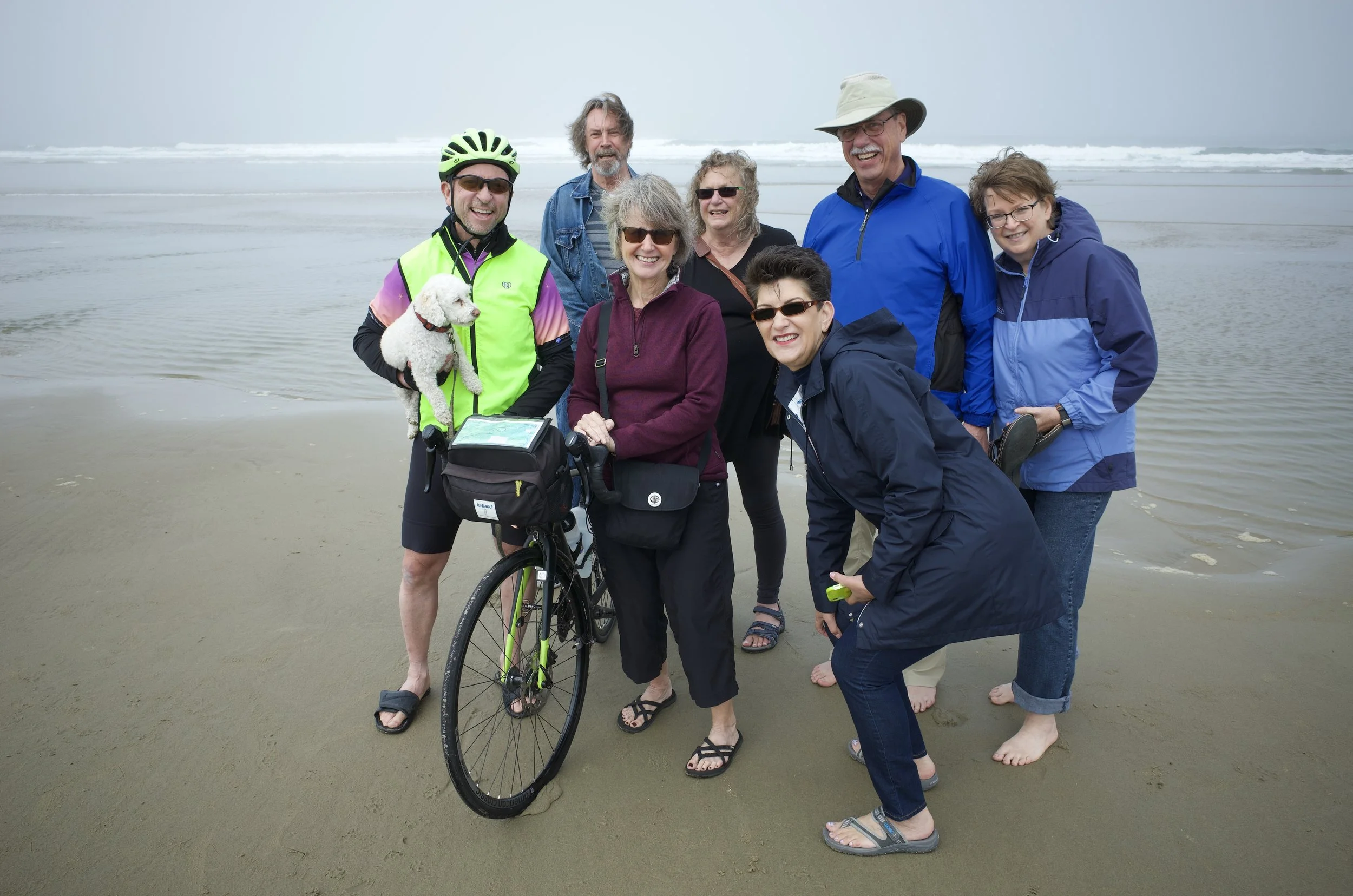 The Florence OR celebratory group - missing Ron Brooks, Sharon Holland, and Carol and Rad Hatch