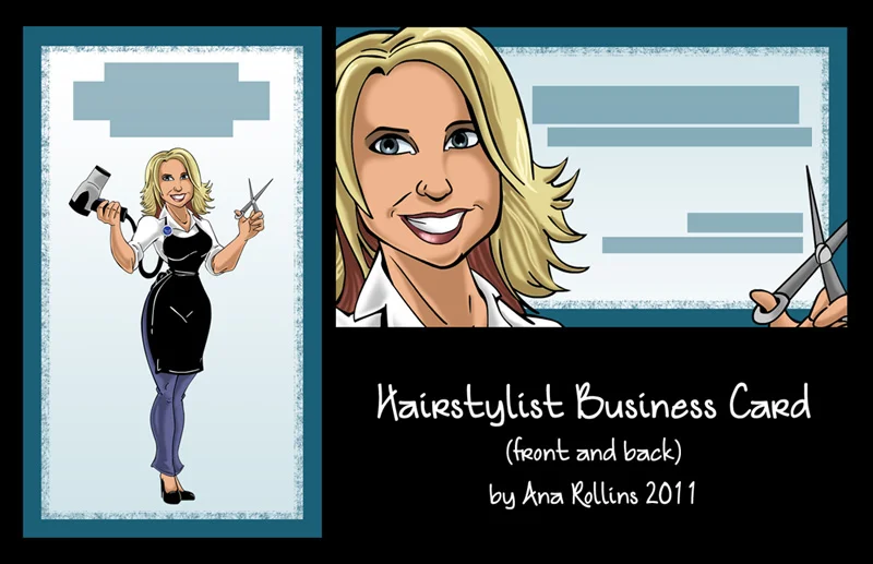 Hairstylist Business Card