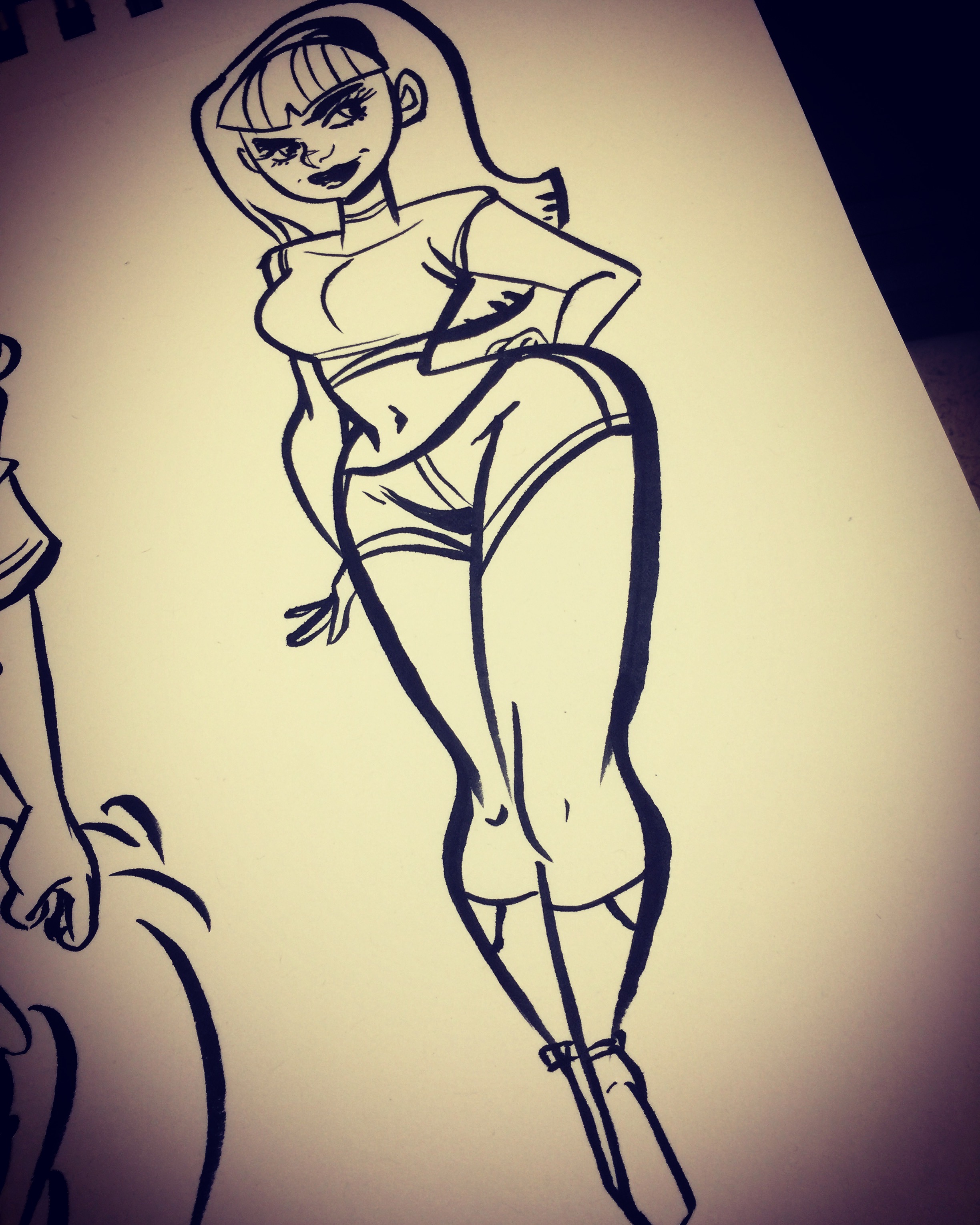 Sketch - All in the hips