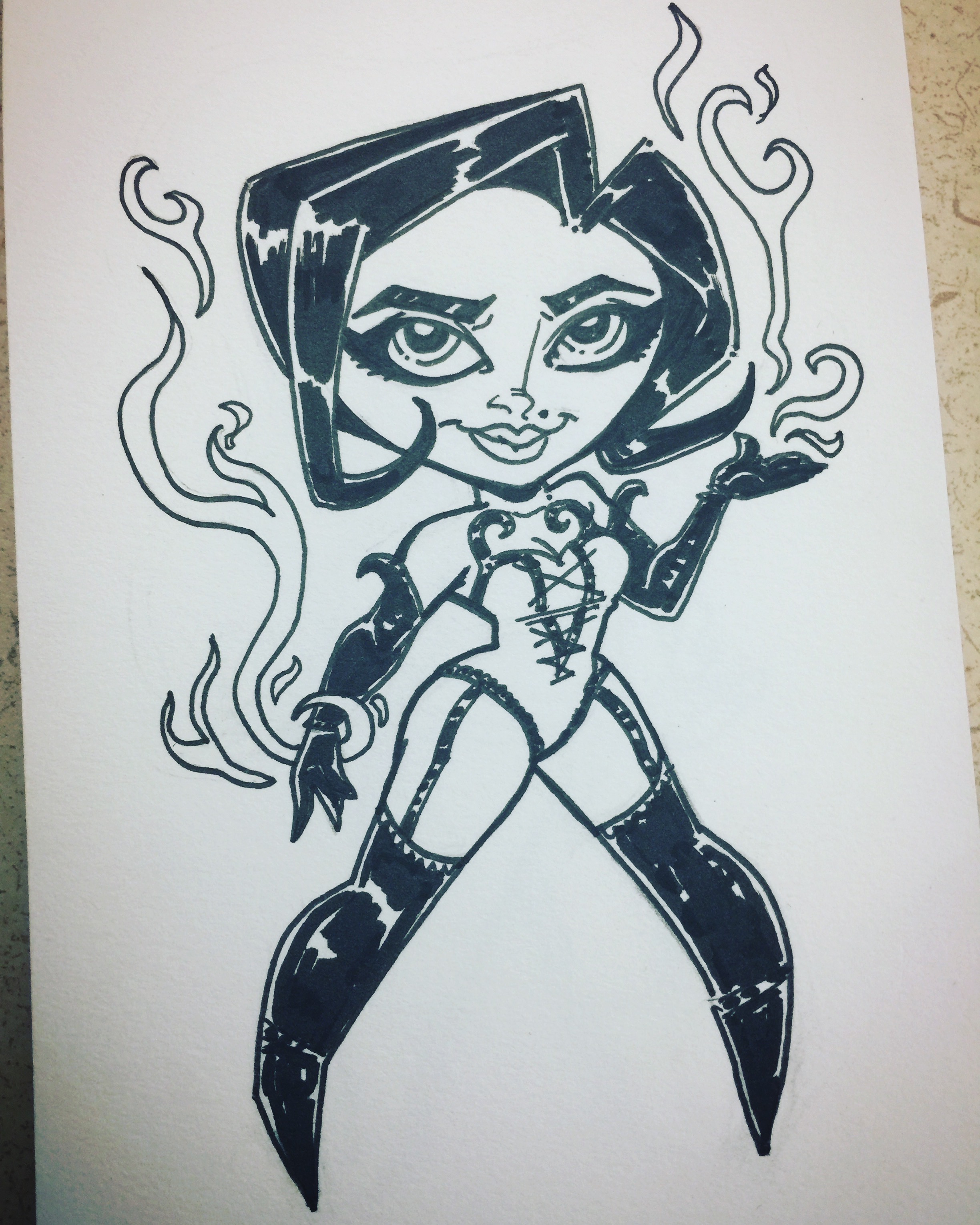 Venus Little sketch