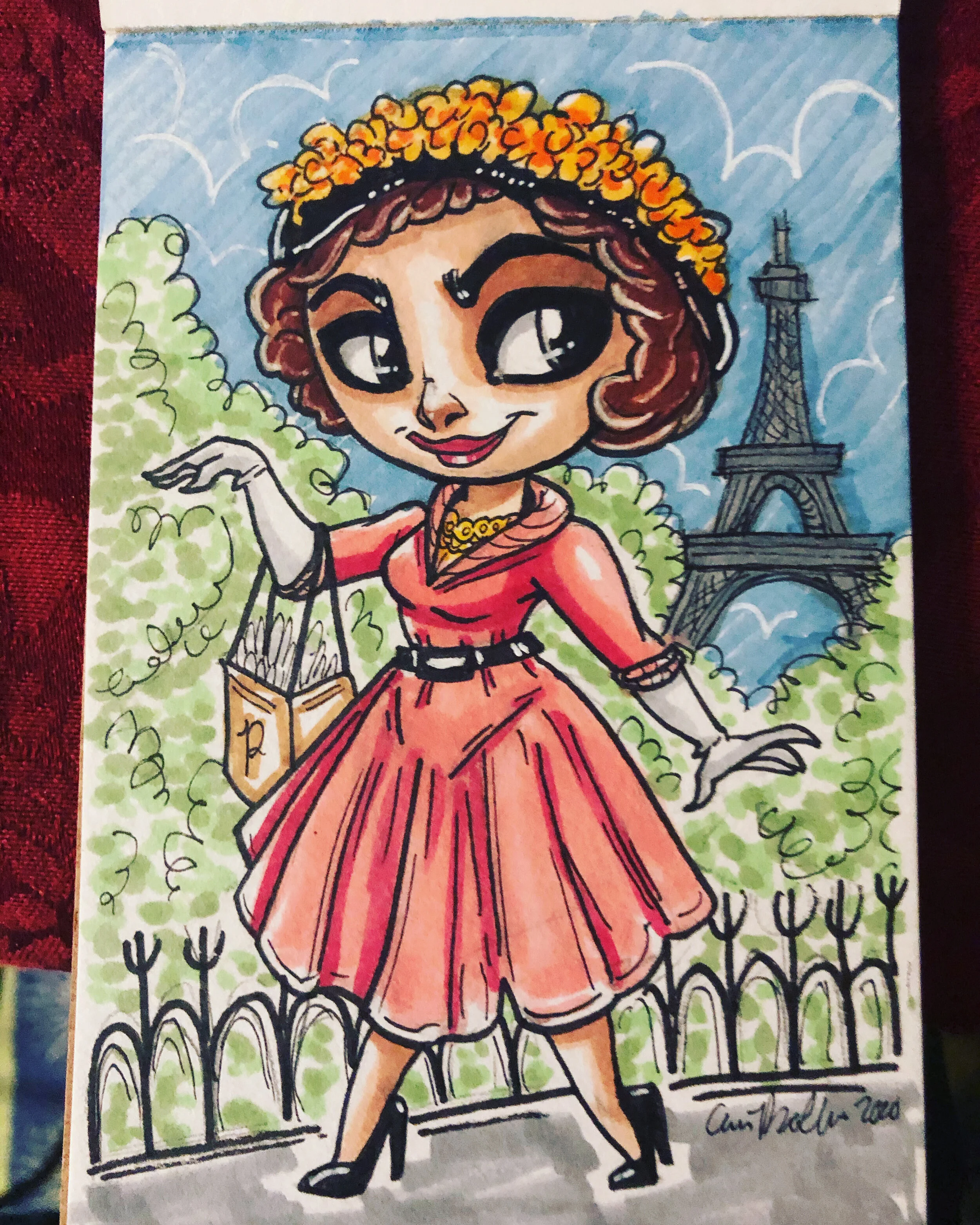 Gift- Little Paris Girl