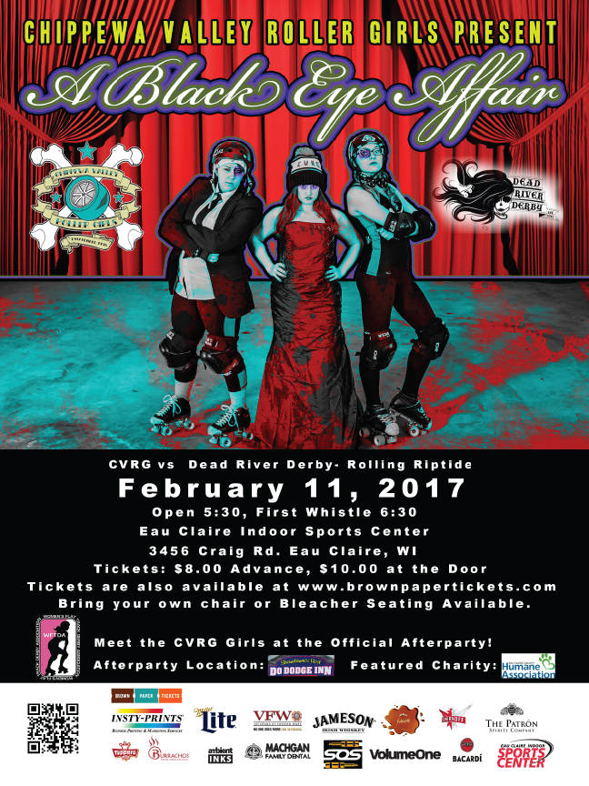 CVRG February 2017 Bout Poster
