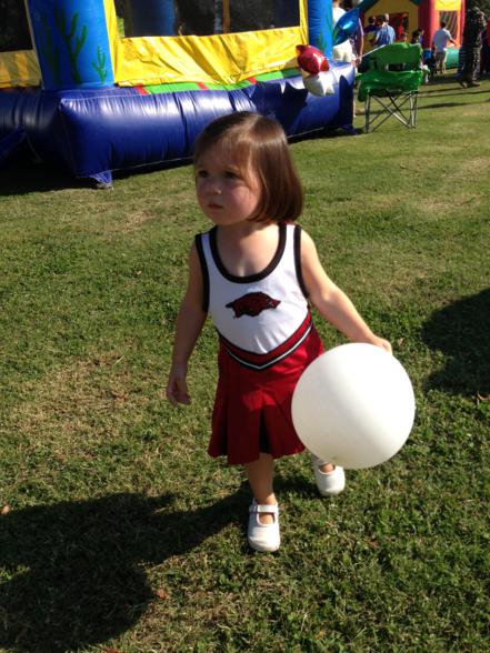 Hey there, cleavage. Why would a size 2T outfit be so low cut??
