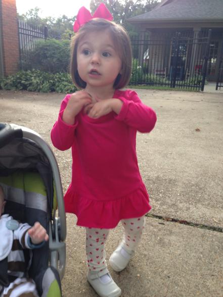 Thursday = Pink Day for Breast Cancer Awareness. Also known as just another day for Katie Wynn.