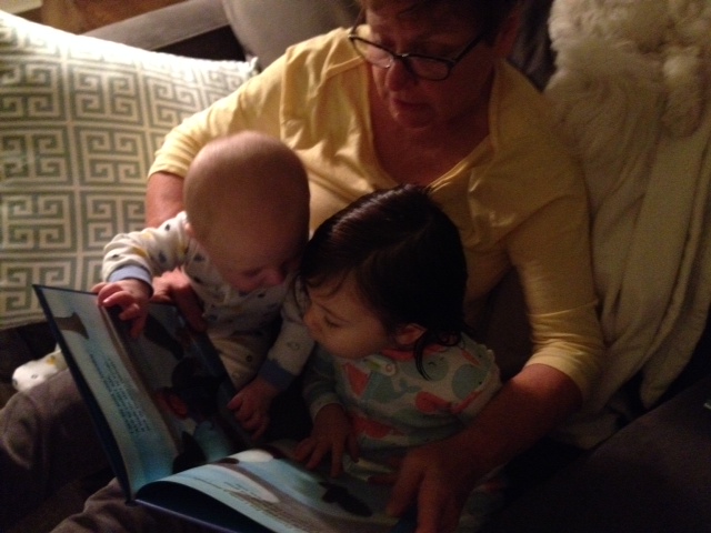 How cute are they reading books together??