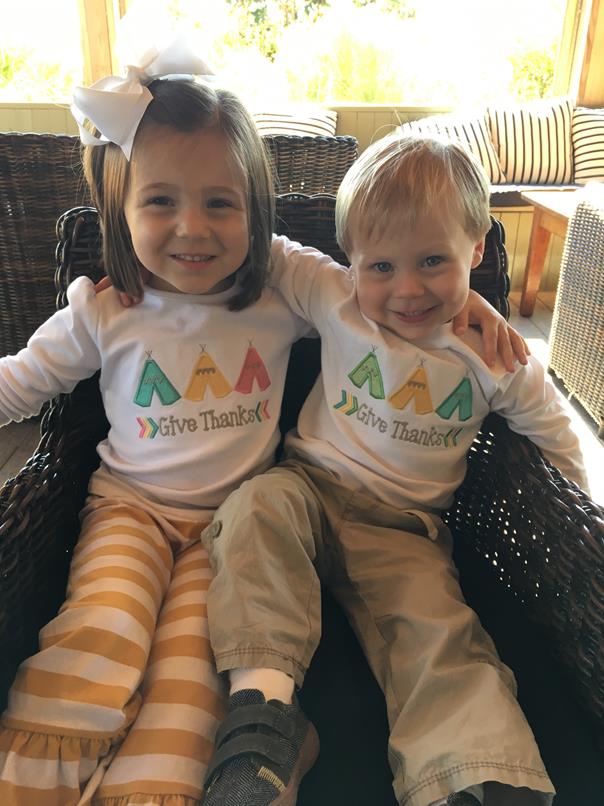 So very thankful for these two cuties!