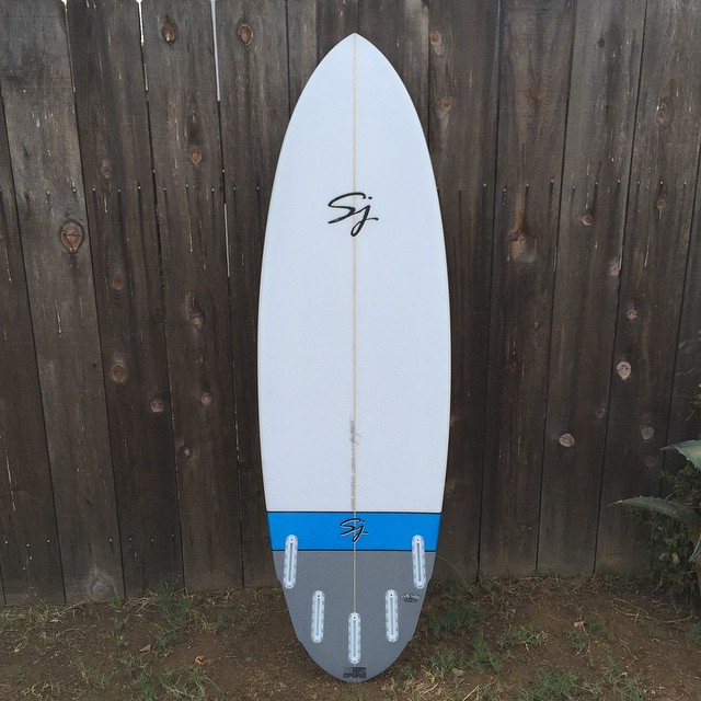 Custom 5'10&quot; x 20&quot; x 2.5&quot; #halibut 💥💥 #sjsurfboards