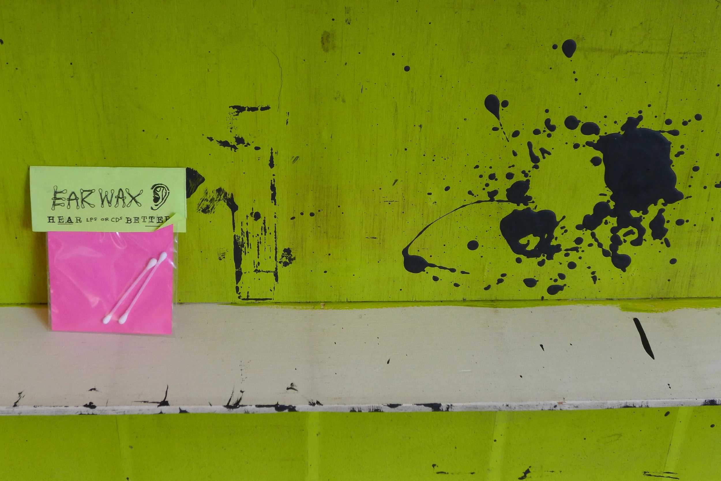 Earwax Q-Tips by Laura Kikauka