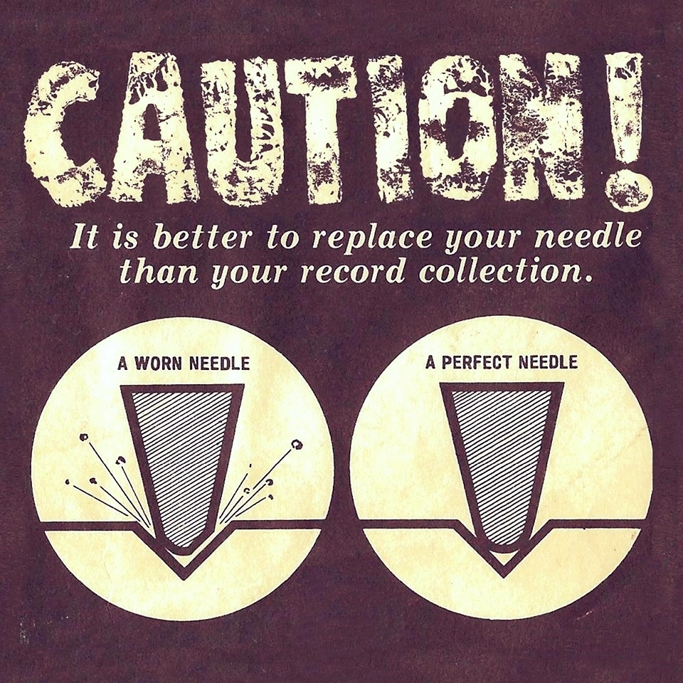 replace your old needle!