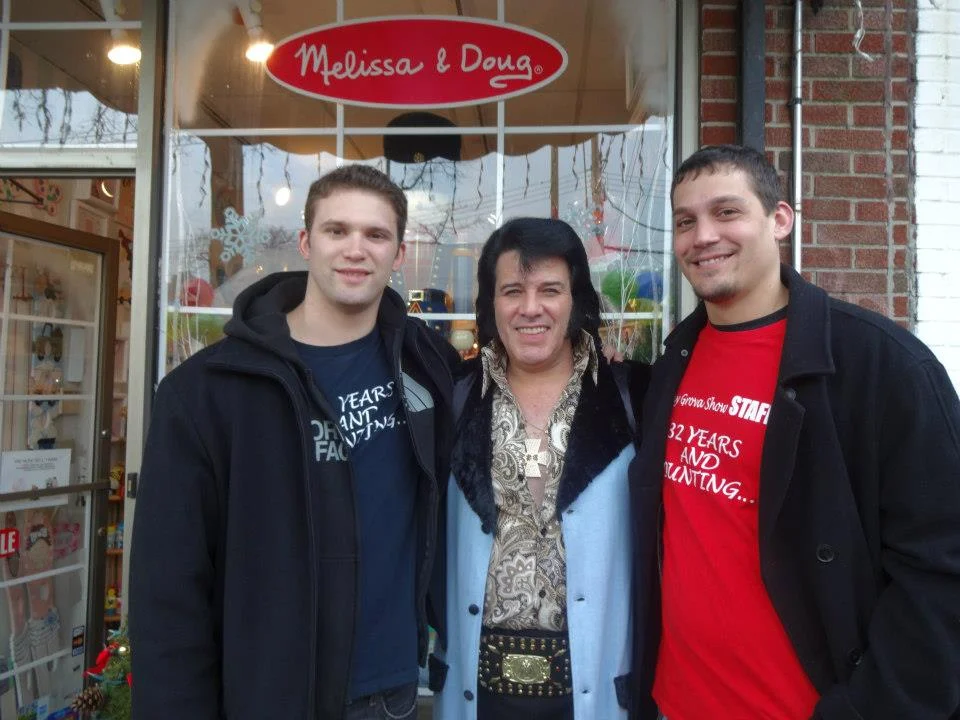L/R Adam, Tony & Josh at The Riverdale Holiday Festival in Bronx, N.Y. December 2, 2012