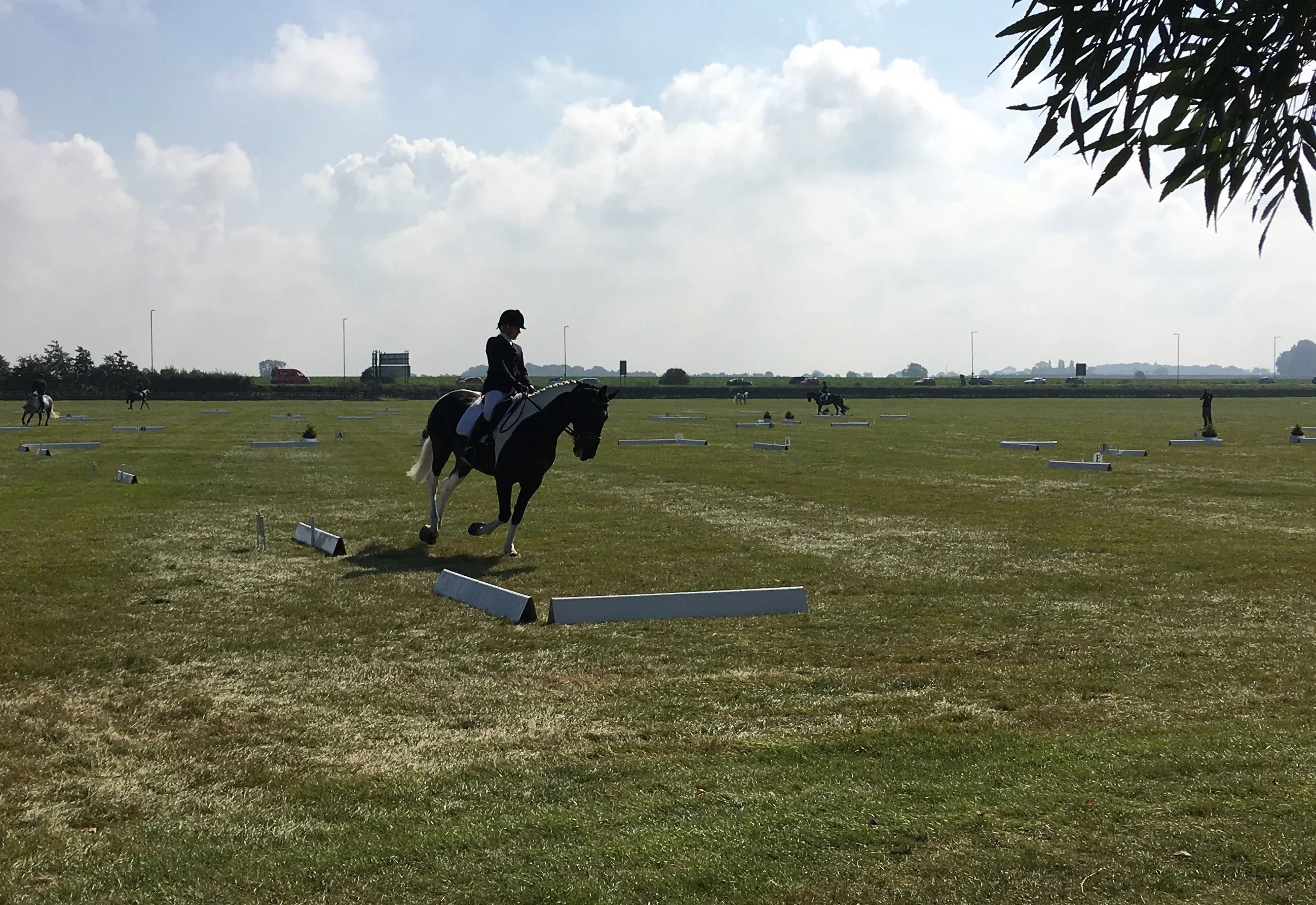 Jane Armstrong and Cork Beauty riding N27 at the BRC National Championships at Arena UK on 2 September 2017. They came 6th - well done!