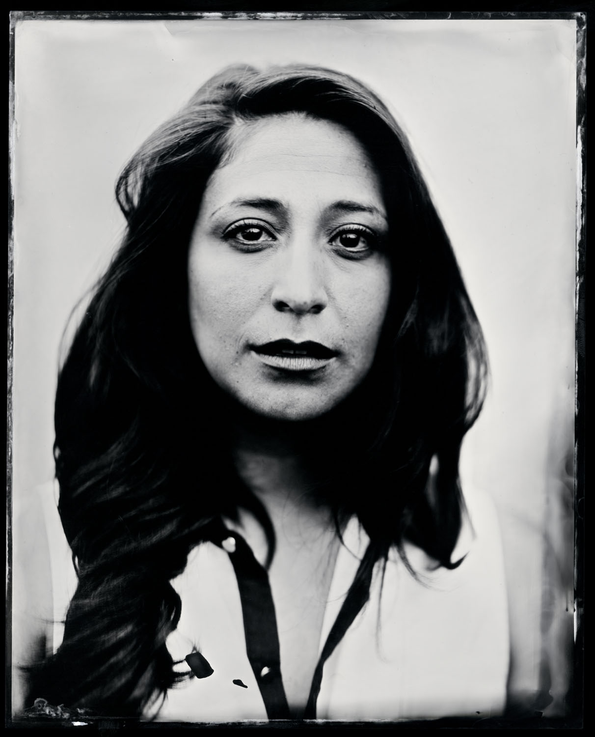 Angelica Maria Baca, tintype, 8x10.