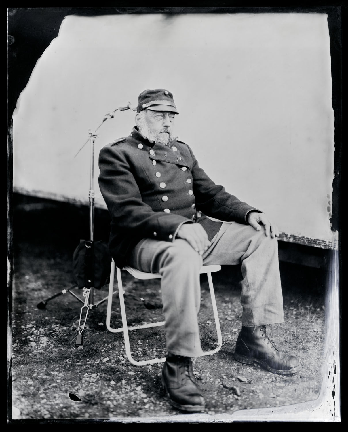 Jørn Jessen, tintype, 8x10.