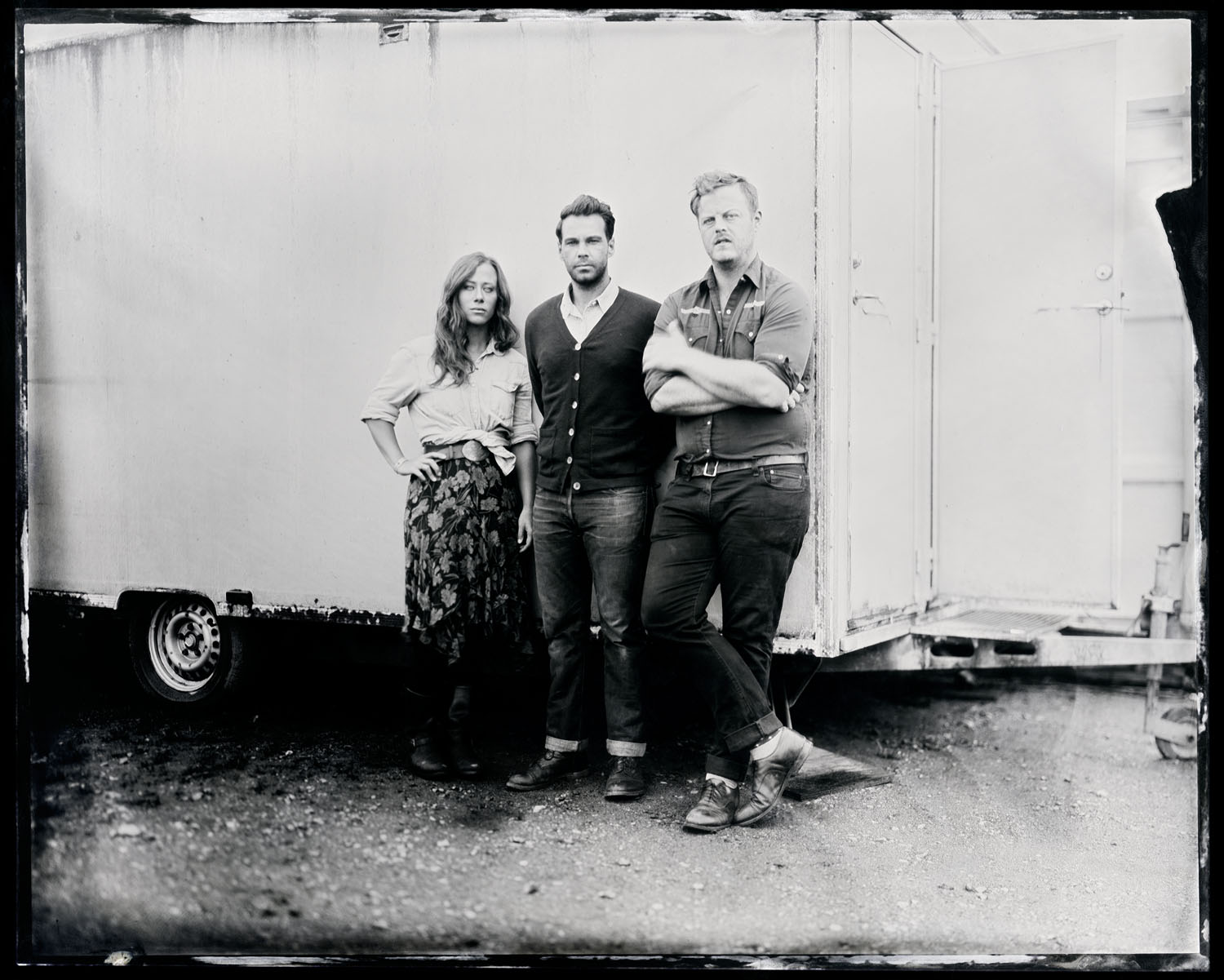 The Lone Bellow, tintype, 8x10.