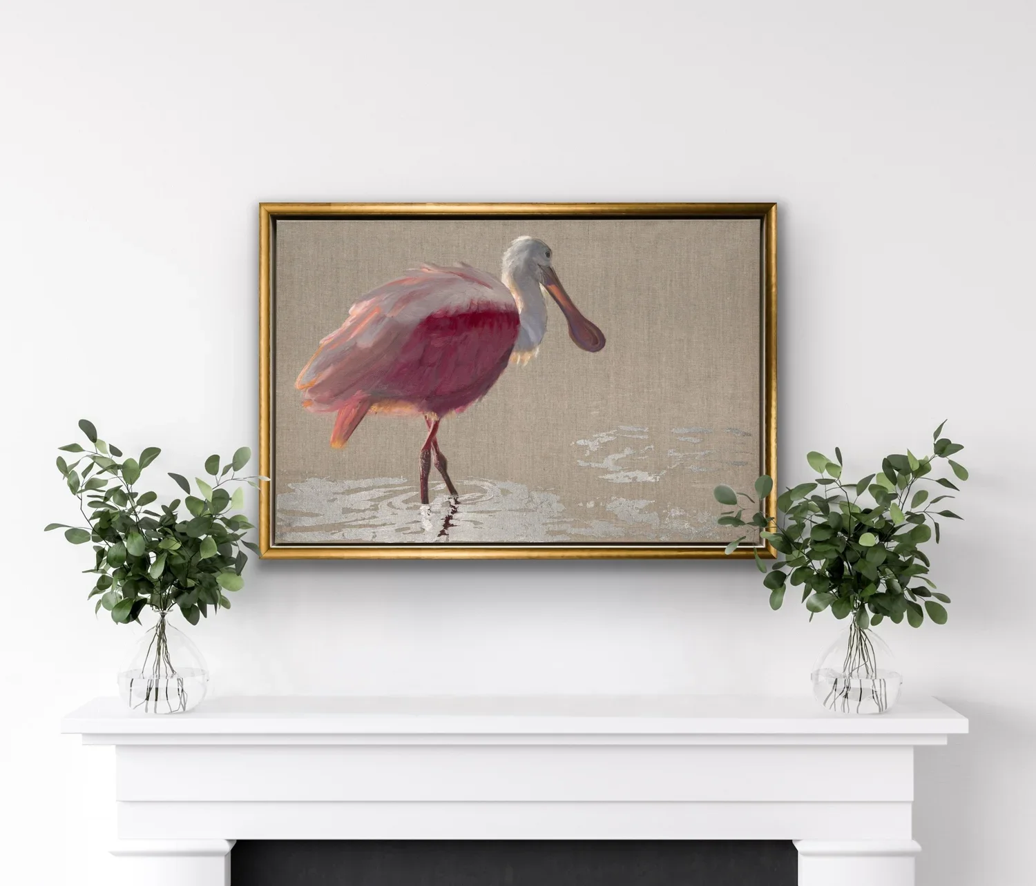 "Hibiscus Spoonbill"