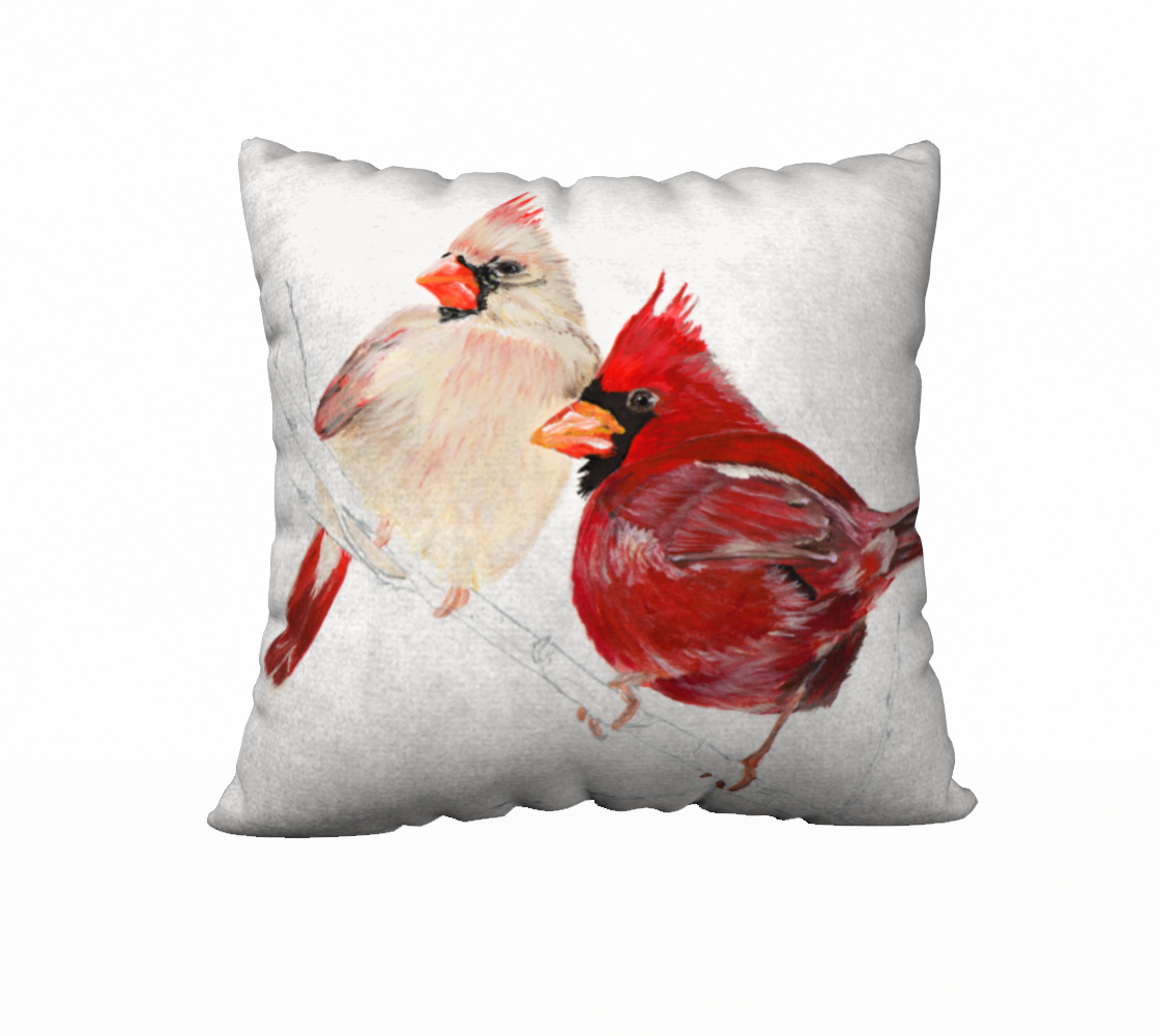 Cardinal Pillow Case