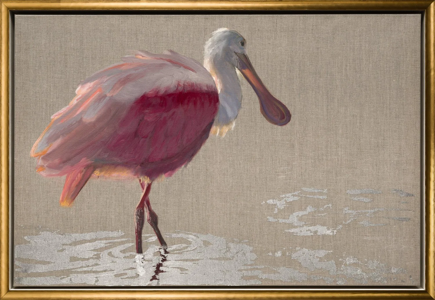AmandaMcLenon_HibiscusSpoonbill_36x24_oilandsilverleaf_Linen_2026006.jpg